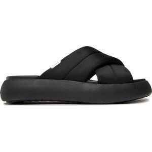 Nazouváky Toms Alpargata Mallow Crossover Black/Black