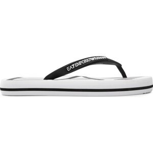 Žabky EA7 Emporio Armani XCQ004 XK196 D611 White/Black/Sea World