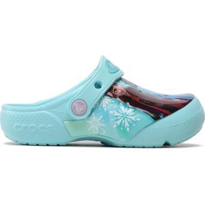 Nazouváky Crocs FROZEN Fldisneyfrozenllclog K 207465 Světle modrá