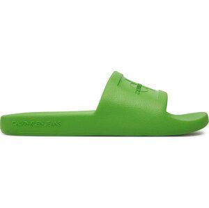 Nazouváky Calvin Klein Jeans Slide Monogram Debossed Eva YW0YW00102 Classic Green 02L