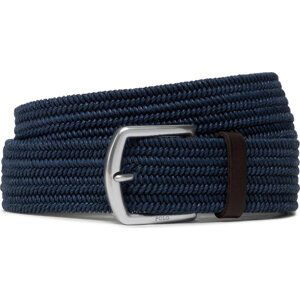 Pánský pásek Polo Ralph Lauren 35Mm Braid Stretch 405666041002 Navy