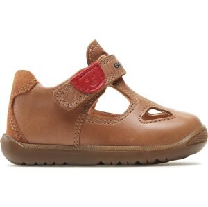 Polobotky Geox B Macchia Boy B354NA0CL22C5102 Caramel