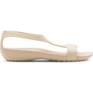 Sandály Crocs SERENA SANDAL 205469-212 Béžová