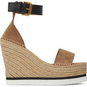 Espadrilky See By Chloé SB26152 Dark Beige 549