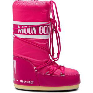 Sněhule Moon Boot Nylon 14004400062 Bouganville