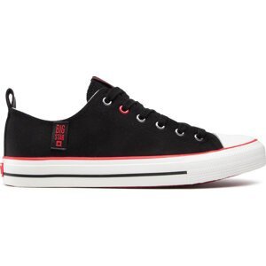 Plátěnky Big Star Shoes JJ174061 Black/Red