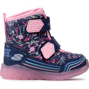 Sněhule Skechers Power Paint 302653N/NVMT Navy/Multi