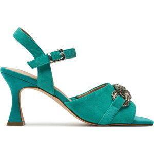 Sandály Caprice 9-28318-42 Emerald Suede 711