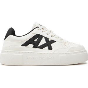 Sneakersy Armani Exchange XDX147 XV830 T052 Bílá