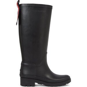 Holínky Tommy Hilfiger Tommy Rubberboot FW0FW07665 Black BDS