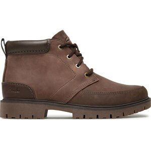 Turistická obuv Clarks Rossdale Mid 261734537 Brown Warmlined Leather