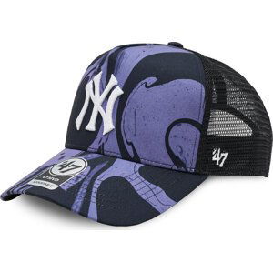 Kšiltovka 47 Brand Mlb New York Yankees Enamel Twist Mesh '47 Mvp Dt B-ENLDT17PTP-PP Purple
