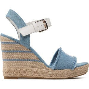 Espadrilky Tommy Hilfiger Wedge Sandal FW0FW07079 Denim 0G1