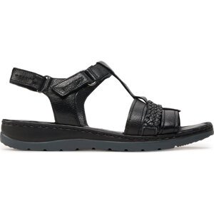 Sandály Caprice 9-28750-42 Black Nappa 022