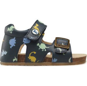 Sandály Naturino Falcotto By Naturino Falcotto Bea Calf Pr. Dinosaurs 0011500737.91.0C02 Navy