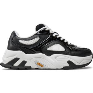 Sneakersy Calvin Klein Chunky Runner Vibram YW0YW01427 Černá