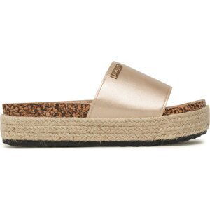 Espadrilky Lee Cooper LCW-23-35 Zlatá