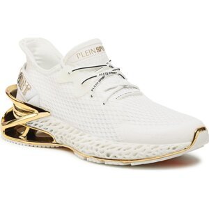 Sneakersy Plein Sport The Scratch FABS USC0335 PTE003N White/Gold 0116