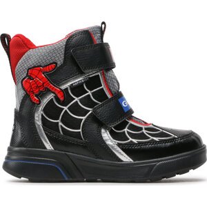 Kozačky Geox MARVEL J Sveggen B. B Abx A J267UA 0BU11 C0048 D Black/Red