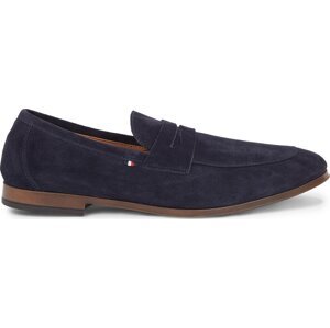 Polobotky Tommy Hilfiger Casual Light Flexible Sde Loafer FM0FM04988 Desert Sky DW5