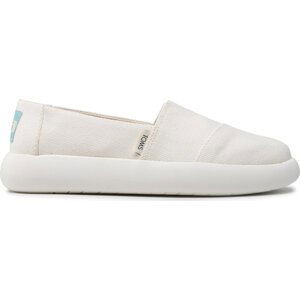 Polobotky Toms Alpargata Mallow 10016730 White Canvas