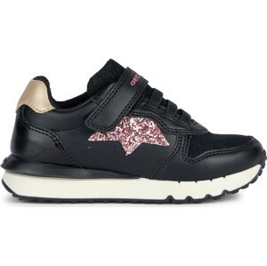 Sneakersy Geox J Fastics Girl J35GZC 054AS C9231 M Black/Dk Pink