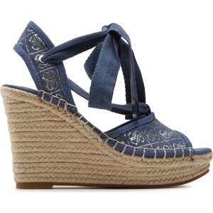 Espadrilky Guess Halona FL6HLO FAL04 DENIM