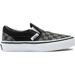 Tenisky Vans Uy Classic Slip-On VN000ZBUEO01 (Checkerboard) Blk/Pewter