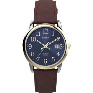 Hodinky Timex Easy Reader Classic TW2W54500 Blue/Brown