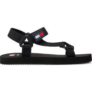 Nazouváky Tommy Jeans Tjm Casual Sandal EM0EM01399 Černá