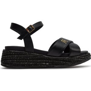 Espadrilky Tommy Hilfiger Platform Sandal T3A2-33264-0326 M Black 999