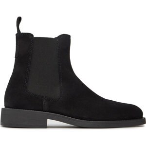 Kotníková obuv s elastickým prvkem Gant Rizmood Chelsea Boot 27653438 Černá