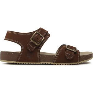 Sandály Timberland Castle Island 2 Strap TB0A5WGH9311 Dark Brown