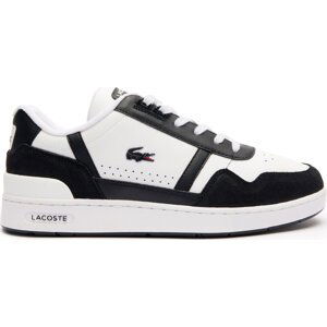 Sneakersy Lacoste T-Clip Logo 747SMA0073 Wht/Blk 147