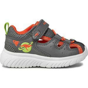 Sandály KangaRoos Ki=Speedlite Ev 02107 000 2124 Steel Grey/Flame