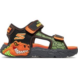 Sandály Skechers Creature-Splash- 400614L/BKOR Black