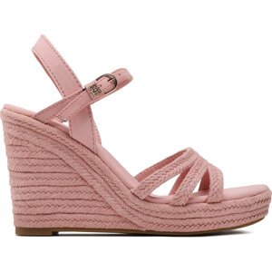 Espadrilky Tommy Hilfiger Essential Wedge Sandal FW0FW07159 Soothing Pink TQS