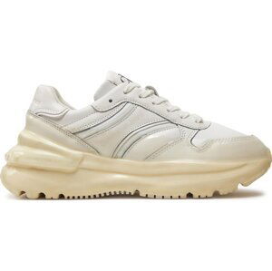 Sneakersy Calvin Klein Jeans Chunky Run Low Laceup Dip Wn YW0YW01049 Bright White/Dip Dyed C White YBR