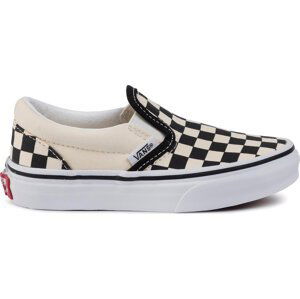 Tenisky Vans Classic Slip-On VN000ZBUEO11 (Checkerboard) Black/Wht