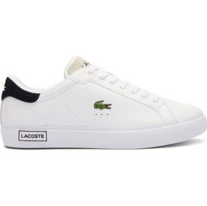 Sneakersy Lacoste Powercourt Logo 747SMA0082 Bílá