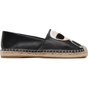 Espadrilky KARL LAGERFELD KL80111A Černá