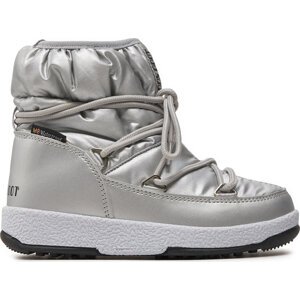 Sněhule Moon Boot Jr Girl Low 34051800002 Silver Met.