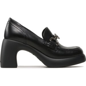 Polobotky KARL LAGERFELD KL33830 Black Lthr