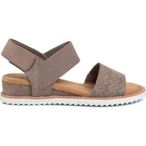 Sandály Skechers BOBS Desert Kiss 31440/TPE Taupe