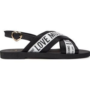 Sandály LOVE MOSCHINO JA16412G0IIX210A Bianco/Nero