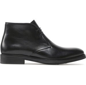 Kotníková obuv Lord Premium Chukka 5602 Black L01