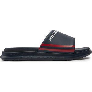 Nazouváky Tommy Jeans Dual Density Hilifger Pool Slide FM0FM05017 Tmavomodrá