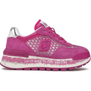 Sneakersy Liu Jo Amazing 23 BA4001 PX303 Pink/Silver S3192