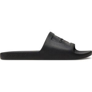 Nazouváky Calvin Klein Jeans Slide Monogram Debossed Eva YM0YM00060 Black BEH