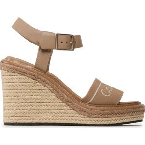 Espadrilky Calvin Klein Wege 70Hh - He HW0HW01499 Safari Canvas RBC